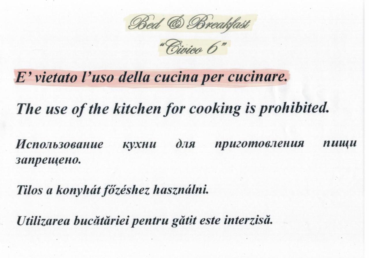 B & B Civico 6 Rooms Salerno Dış mekan fotoğraf